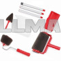 Валик Paint Roller з резервуаром для фарбування стін, стелі та підлоги червоний